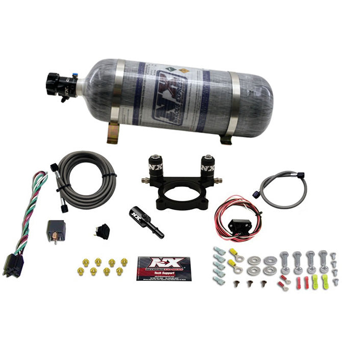 Nitrous Express SCION FRS / SUBARU BRZ PLATE SYSTEM (35-100HP) WITH COMPOSITE BOTTLE NX-20960-12