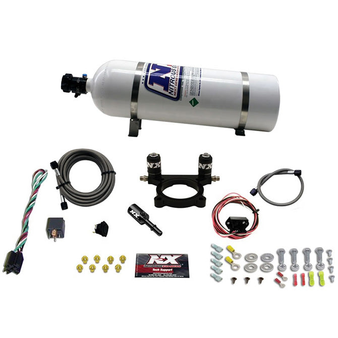 Nitrous Express SCION FRS / SUBARU BRZ PLATE SYSTEM (35-100HP) WITH 15LB BOTTLE NX-20960-15