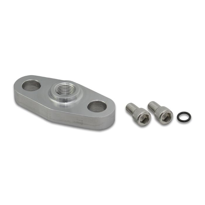 Vibrant Performance - 19875 - Oil Inlet Flange for Garrett GT42 and GT45 Turbo