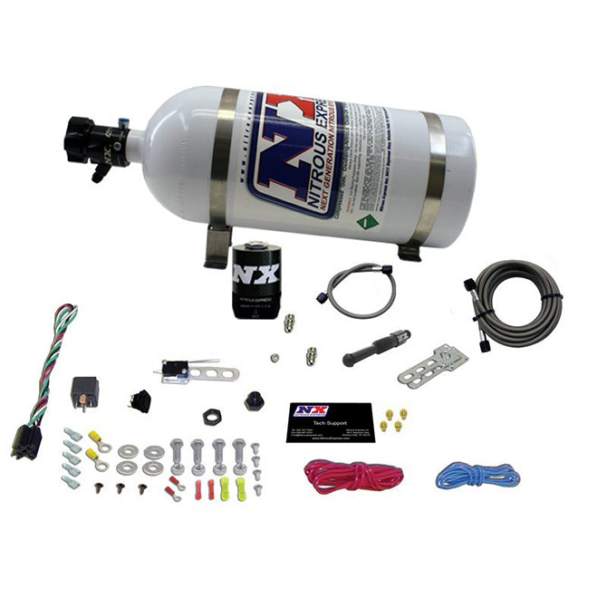 Nitrous Express DRY EFI SINGLE NOZZLE SYSTEM (35-150HP) LESS BOTTLE NX-21000-10