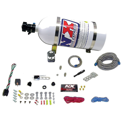 Nitrous Express DRY EFI SINGLE NOZZLE SYSTEM (35-150HP) LESS BOTTLE NX-21000-15