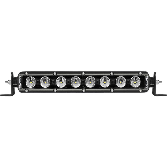 RIGID Industries Radiance Plus SR-Series Single Row LED Light Bar With 8 Backlight Options: Red Green Blue Light Blue Purple Amber White Or Rotating 10 Inch Length 210603