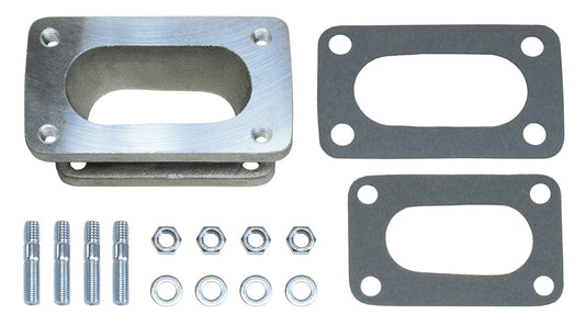 Trans-Dapt Performance 1-3/4 In. Tall Weber Dgv To Datsun Toyota Carburetor Adapter -Cast Aluminum 2107