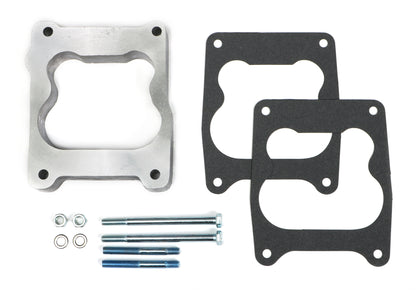 Trans-Dapt Performance 1 In. Tall Quadrajet Spacer- Open- Cast Aluminum Carburetor Spacer 2109