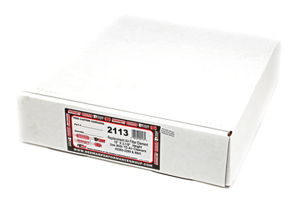 Trans-Dapt Performance Round High Flow Air Filter Element (Paper) 10 In. Diameter; 2-1/8 In. Tall 2113