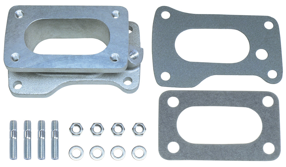 Trans-Dapt Performance 1-3/4 In. Tall Weber Dgv To Toyota 20R Carburetor Adapter -Cast Aluminum 2120