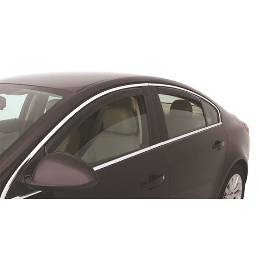 Auto Ventshade 194275 In-Channel Ventvisor Side Window Deflector 4-Piece Set For 2011-2017 Buick Regal