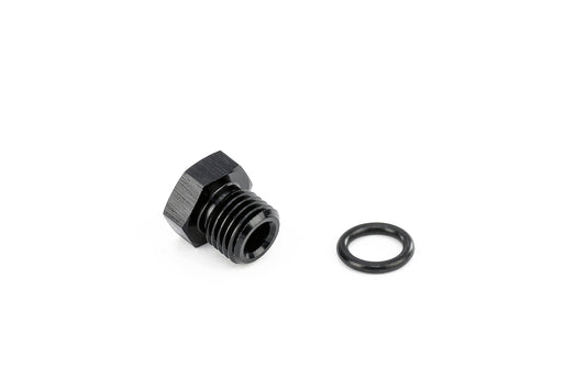 HPS Performance Hex Head Straight Thread Plug Compatible With O-ring Or Crush Washer. AN8143