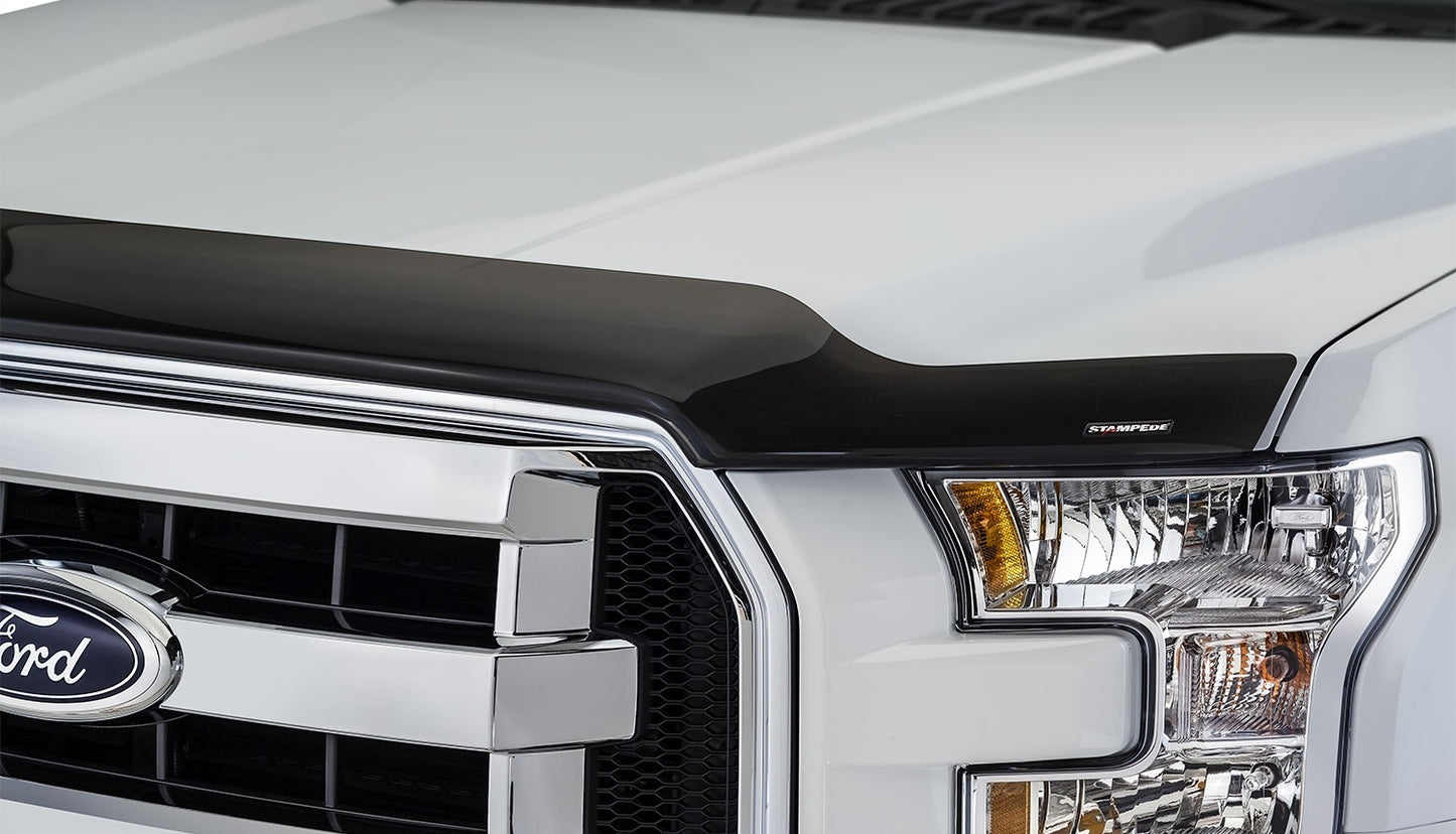 Stampede 2153-2 Vigilante Premium Hood Protector Smoke For 2015-2020 Ford F-150 Excludes Raptor