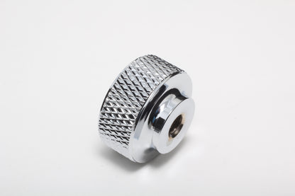 Trans-Dapt Performance Air Cleaner Wing Nut 1/4 In.-20; Knurled- Chrome 2160