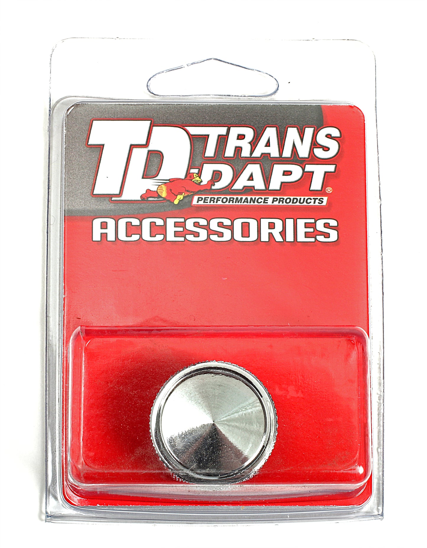 Trans-Dapt Performance Air Cleaner Wing Nut 1/4 In.-20; Knurled- Chrome 2160