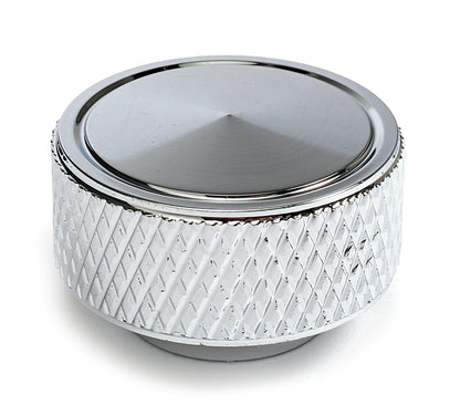 Trans-Dapt Performance Air Cleaner Wing Nut 1/4 In.-20; Knurled- Chrome 2160