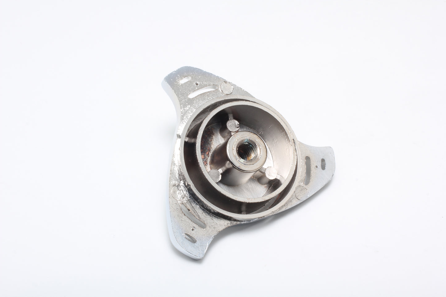 Trans-Dapt Performance Air Cleaner Wing Nut 1/4 In.-20; Spinner Style- Chrome 2161