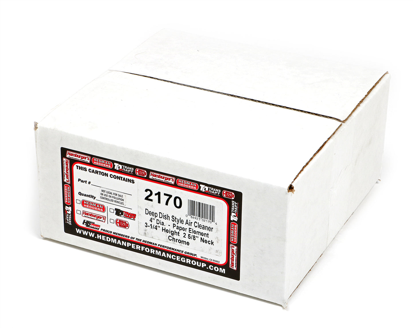 Trans-Dapt Performance Deep Dish Style Air Cleaner Set 2170