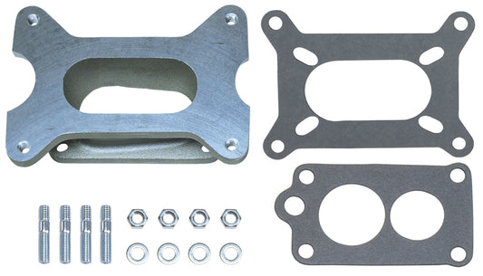 Trans-Dapt Performance 1-3/4 In. Tall Holley 2Bbl. To Toyota 22R Carburetor Adapter -Cast Aluminum 2184