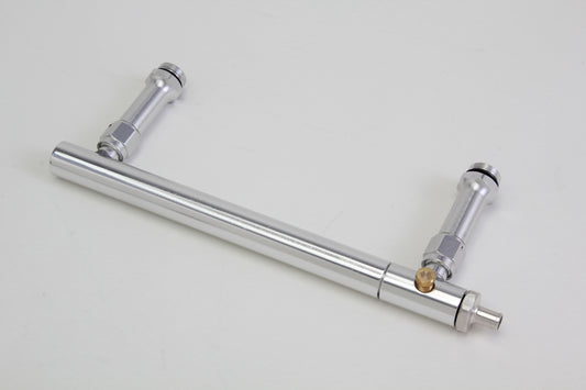 Trans-Dapt Performance Billet Aluminum Fuel Log For Holley Carburetors; Clear Anodized 2191