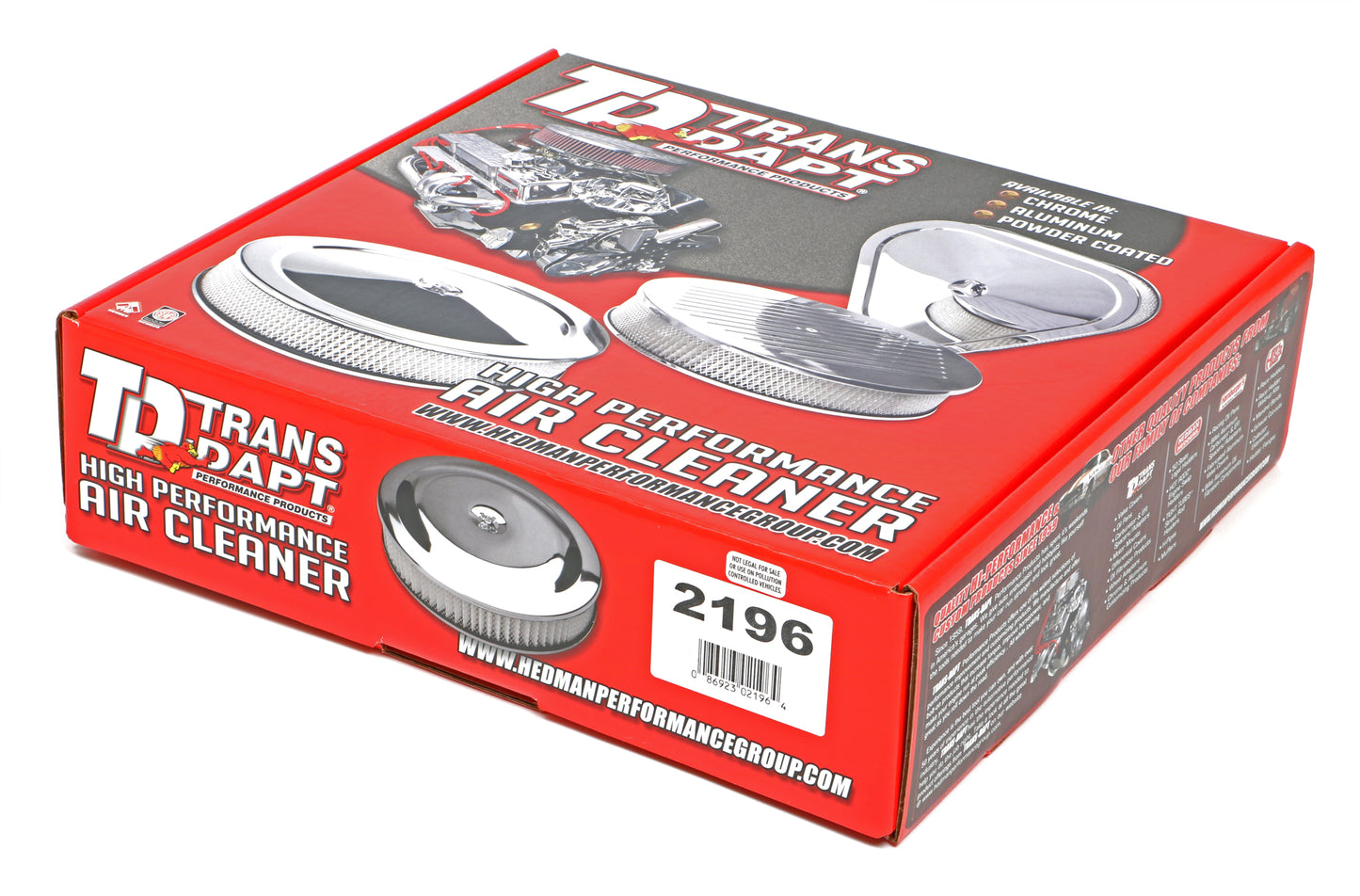 Trans-Dapt Performance High-Flow Style Air Cleaner 2196