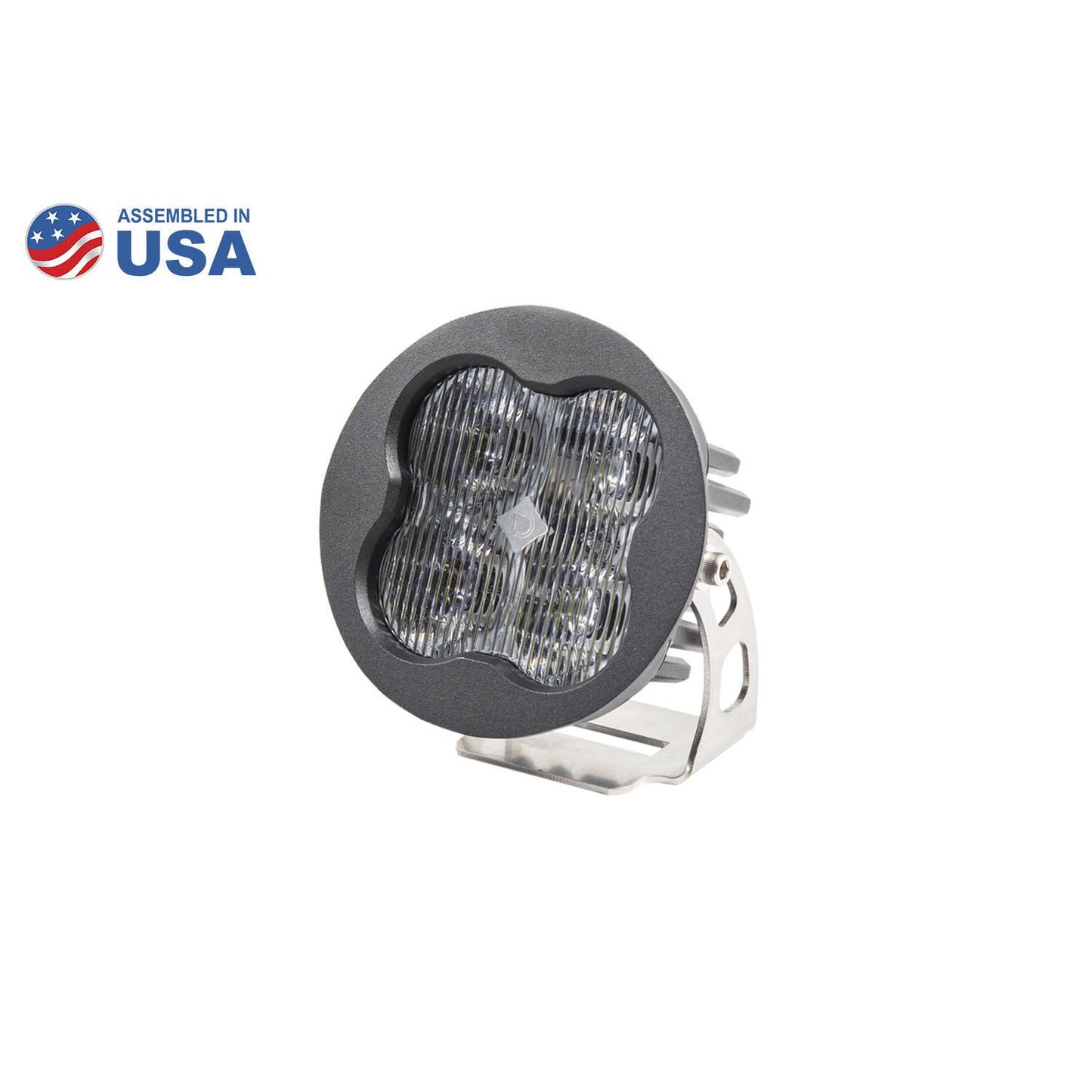 Diode Dynamics - DD6138S - Worklight SS3 Sport White SAE Fog Round (single)