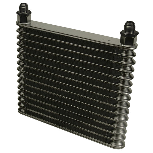 Derale 13 Row Atomic-Cool Plate & Fin Replacement Oil Cooler, -8AN 15851