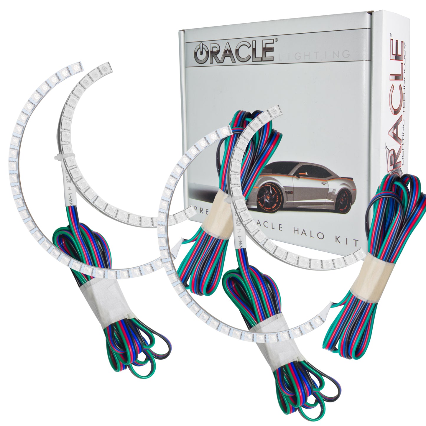 Oracle Lighting 2204-333 - Chevrolet Impala 2006-2013 ORACLE ColorSHIFT Halo Kit