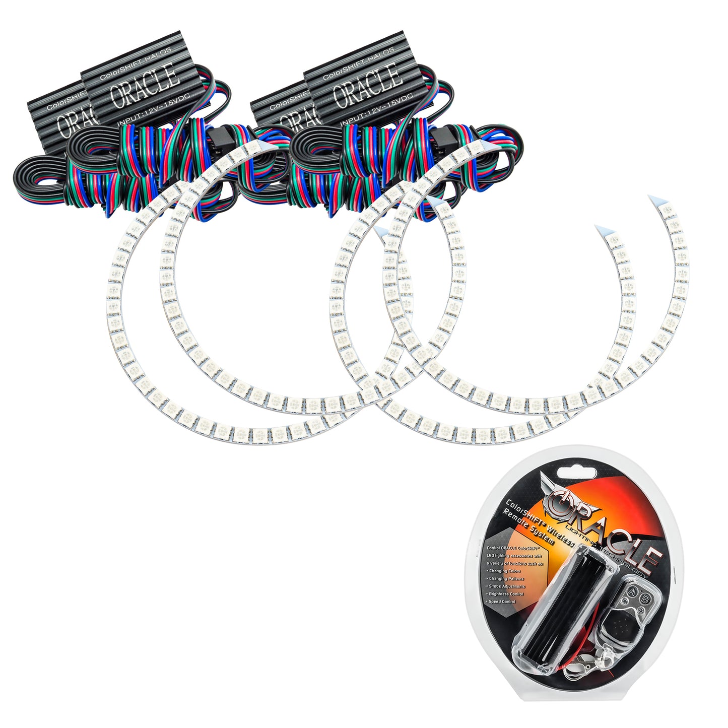 Oracle Lighting 2205-330 - Acura RSX 2002-2004 ORACLE ColorSHIFT Halo Kit