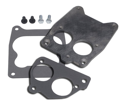 Trans-Dapt Performance Bb Chevy Tbi On To Quadrajet 4Bbl Manifold- Front Mount Carburetor To Tbi Adapter 2209