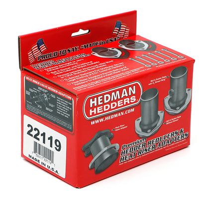 Hedman Hedders 3 IN. COLLECTOR TO 3 IN. EXHAUST HEADER REDUCERS; BALL & SOCKET; STAINLESS STEEL 22119