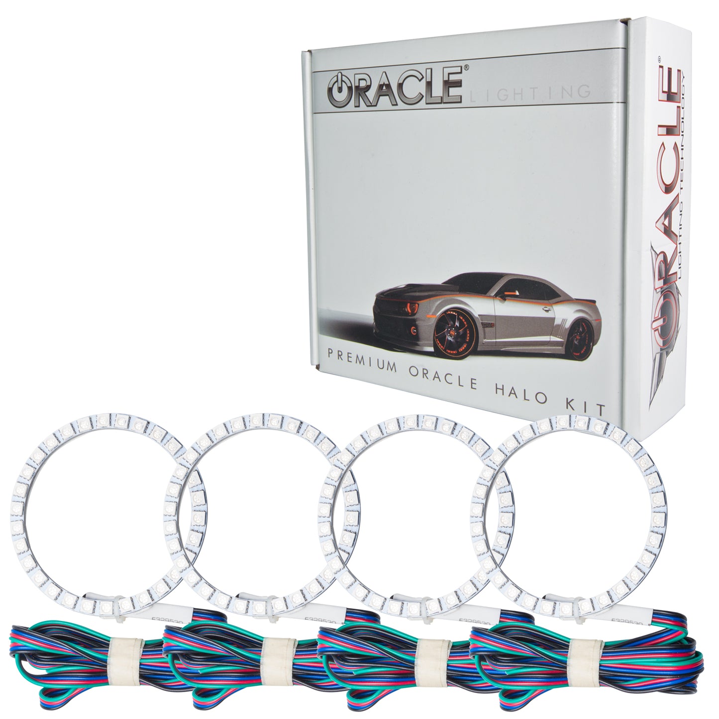 Oracle Lighting 2212-330 - Bentley Flying Spur 2004-2014 ORACLE ColorSHIFT Halo Kit