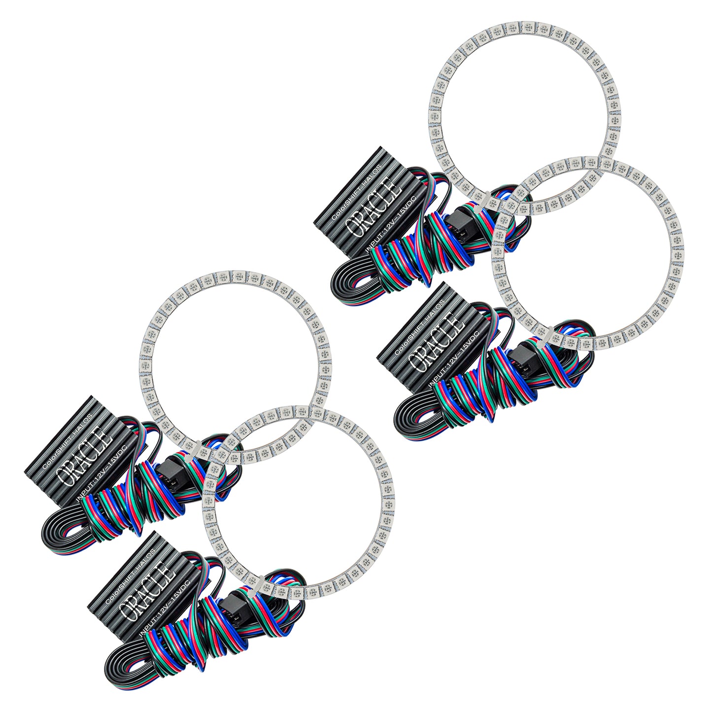 Oracle Lighting 2212-334 - Bentley Flying Spur 2004-2014 ORACLE ColorSHIFT Halo Kit