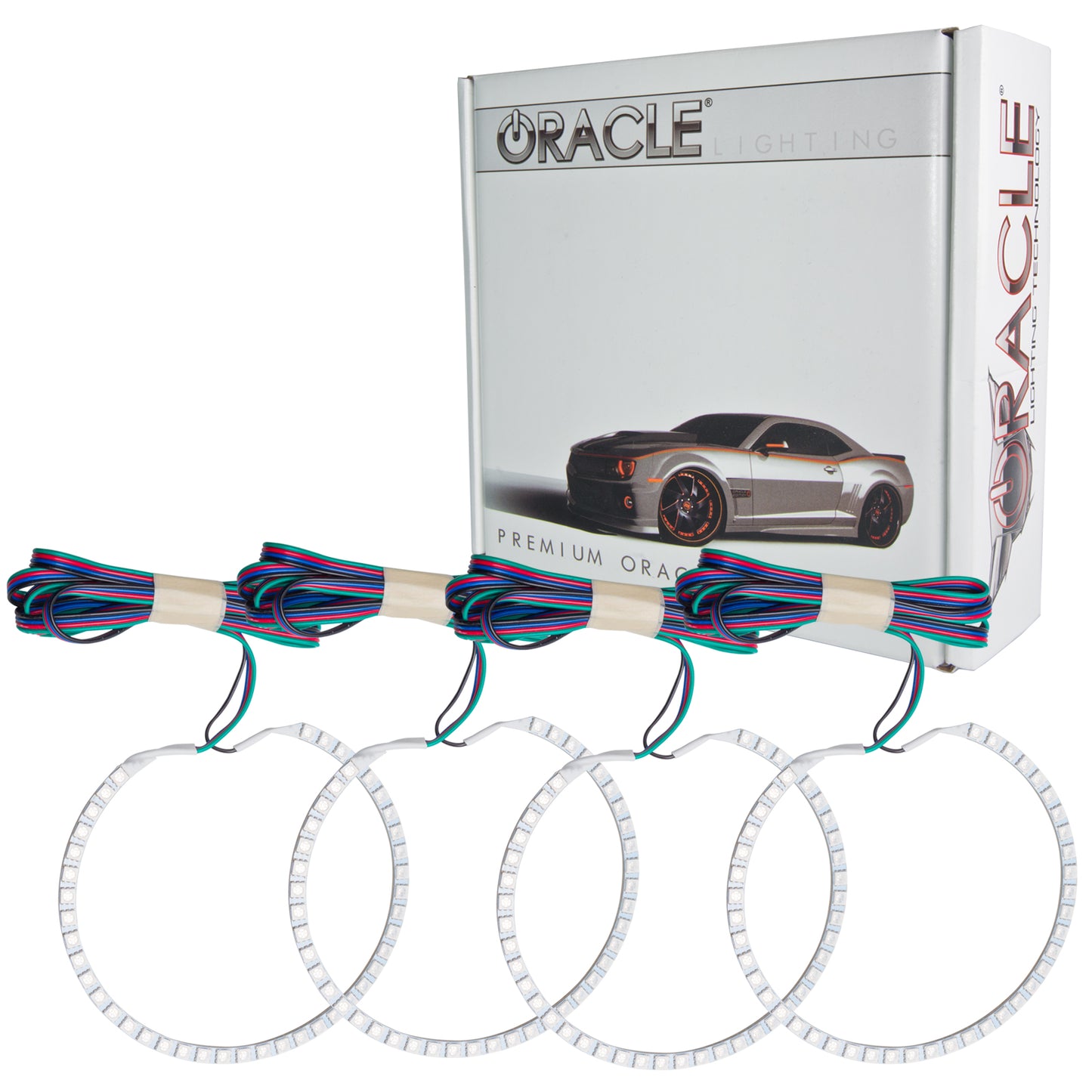 Oracle Lighting 2214-330 - BMW E46 1998-2004 ORACLE ColorSHIFT Halo Kit