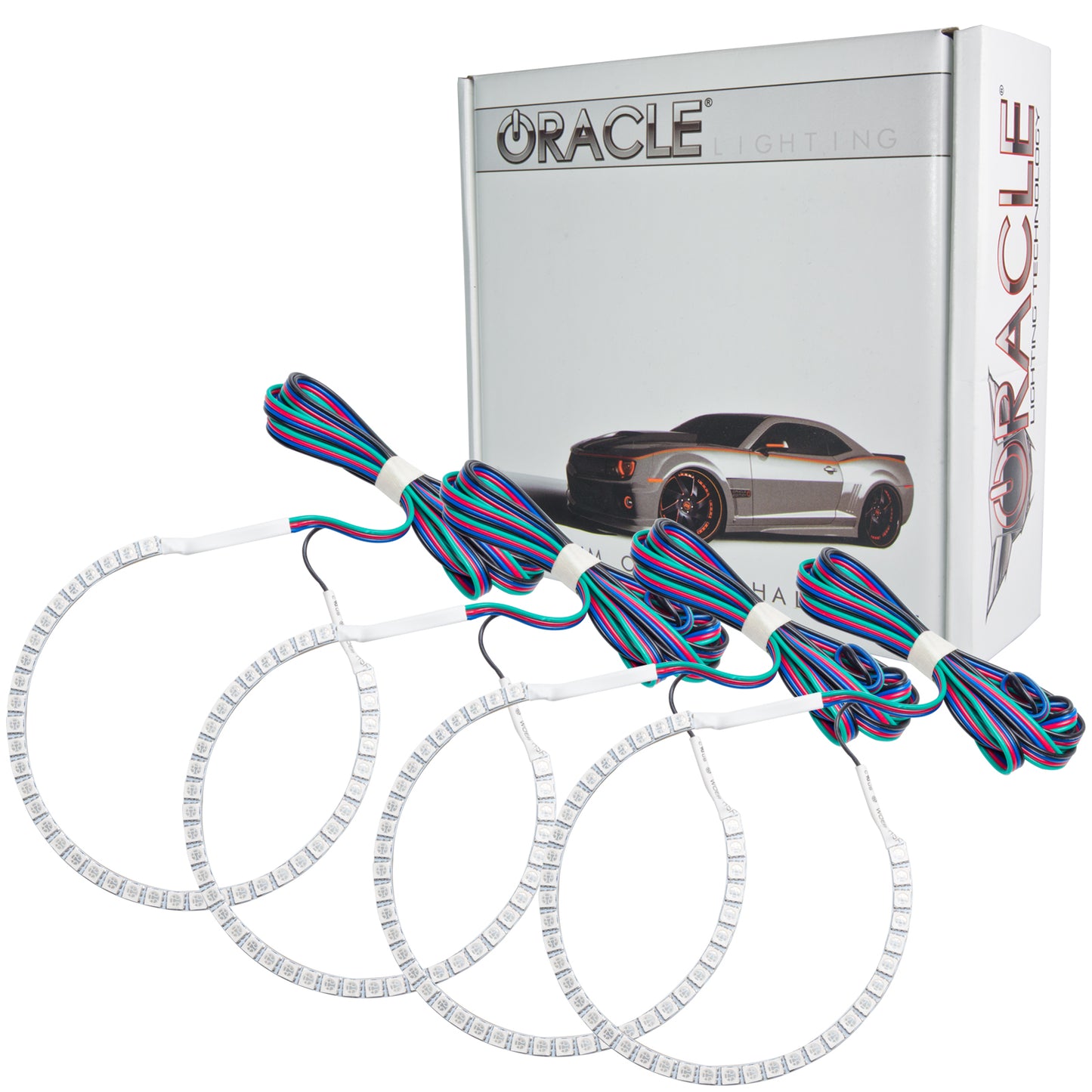 Oracle Lighting 2215-334 - Cadillac Escalade 2002-2006 ORACLE ColorSHIFT Halo Kit