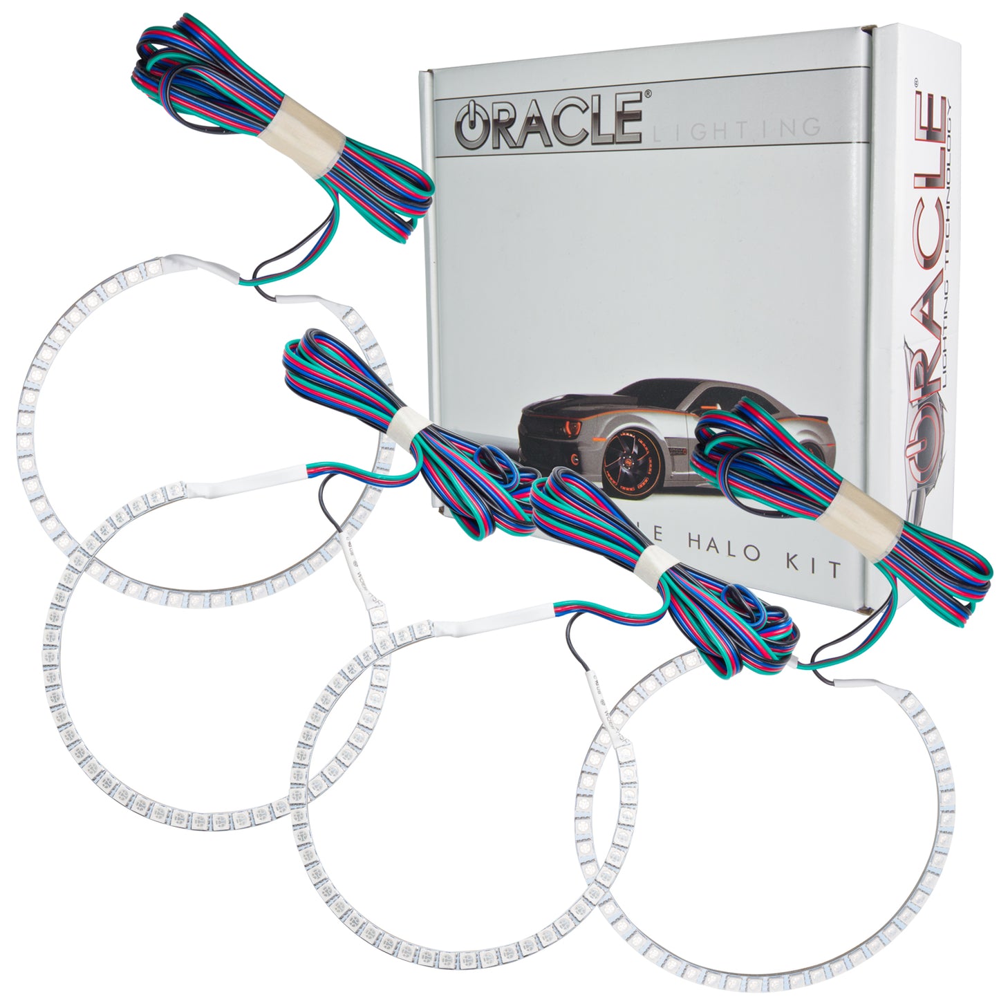 Oracle Lighting 2217-330 - Chevrolet Avalanche 2007-2014 ORACLE ColorSHIFT Halo Kit