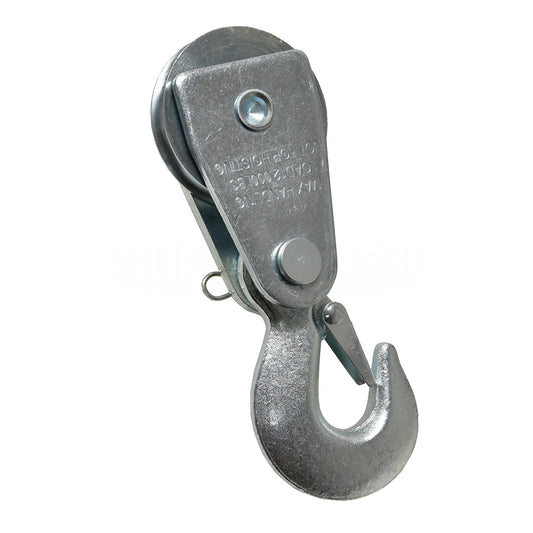 Superwinch Pulley Block With Hook 2229A
