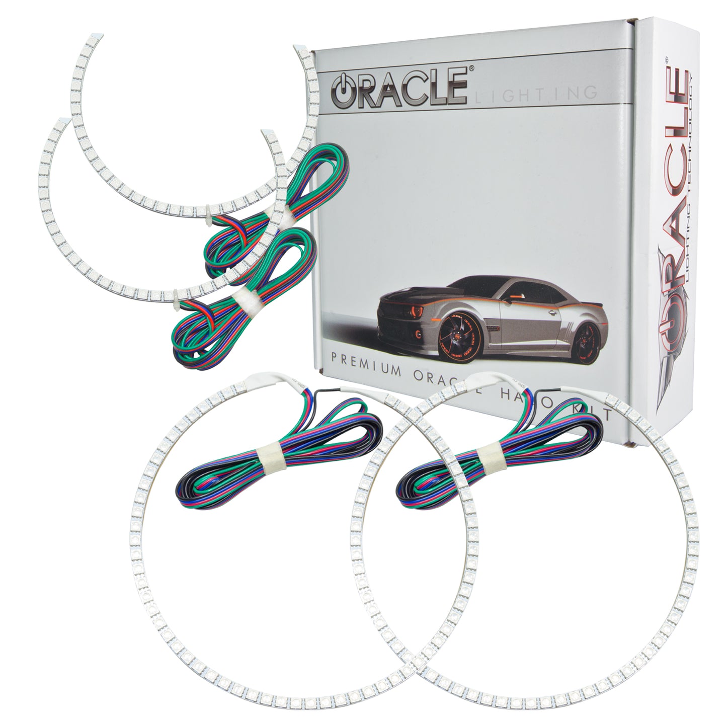 Oracle Lighting 2231-333 - Dodge Magnum 2005-2007 ORACLE ColorSHIFT Halo Kit