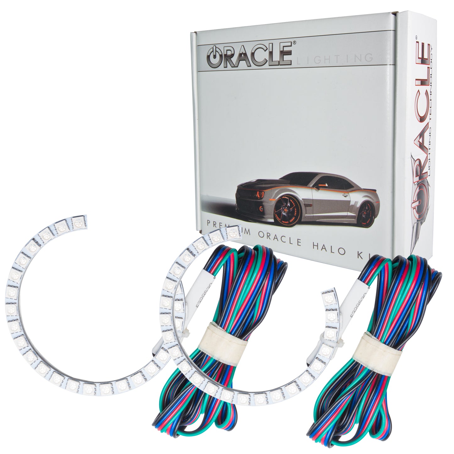 Oracle Lighting 2246-333 - Dodge Dart 2013-2016 ORACLE ColorSHIFT Halo Kit