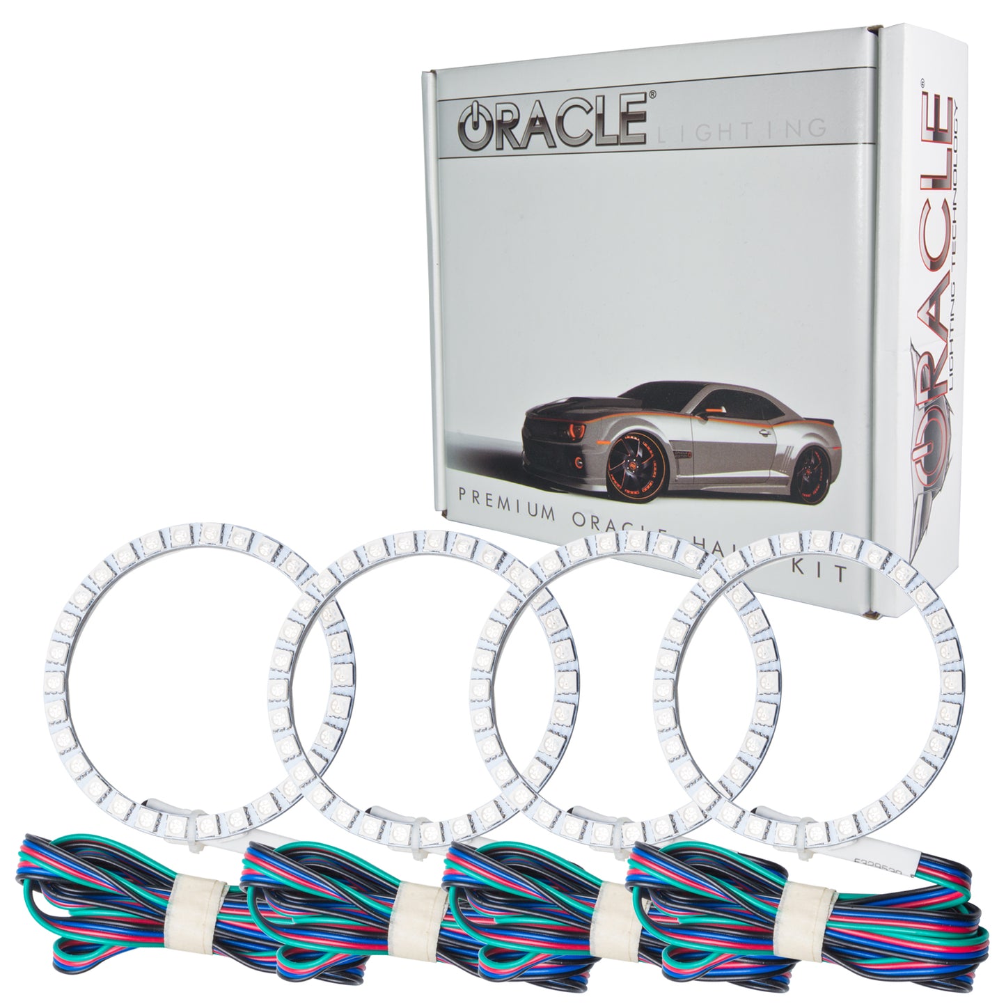 Oracle Lighting 2254-330 - Dodge Viper SRT-10 2003-2009 ORACLE ColorSHIFT Halo Kit