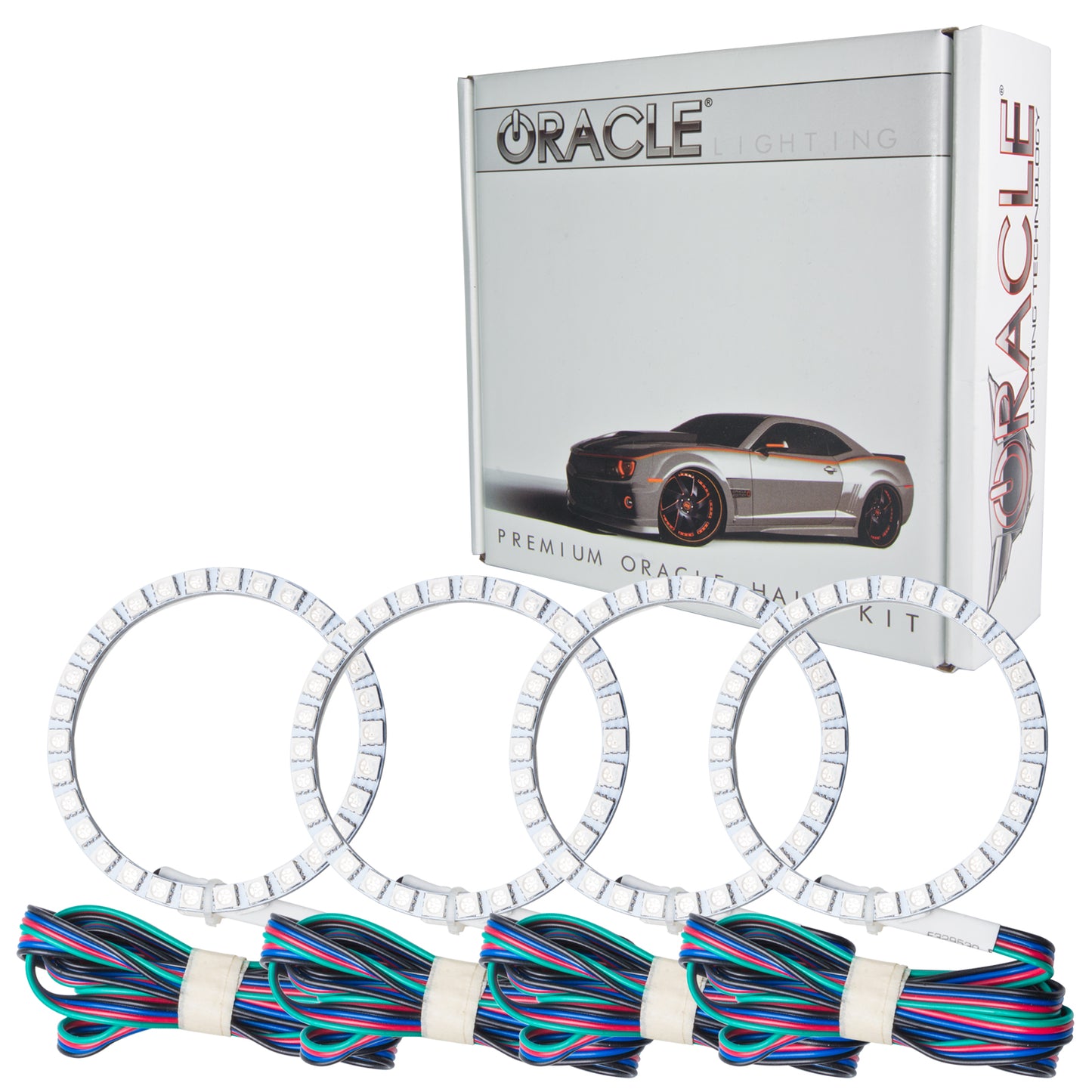 Oracle Lighting 2254-333 - Dodge Viper SRT-10 2003-2009 ORACLE ColorSHIFT Halo Kit