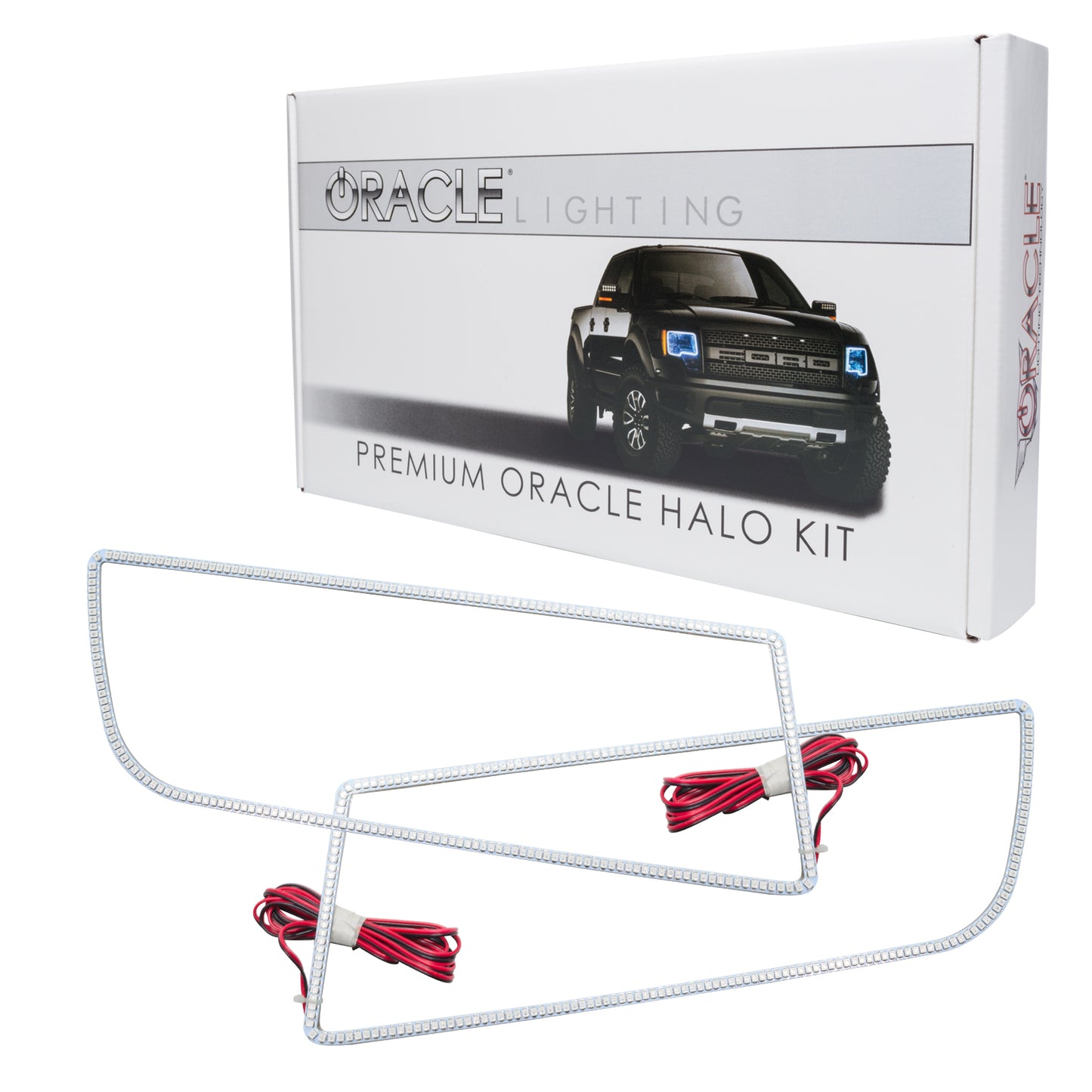 Oracle Lighting 2255-001 - Chevrolet Camaro Non-RS 2014-2015 ORACLE LED Halo Kit Square Style