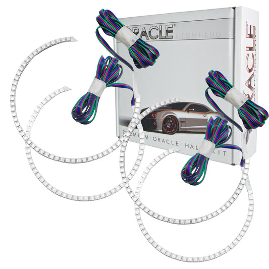 Oracle Lighting 2258-334 - Ford F250/350 2011-2016 ORACLE ColorSHIFT Halo Kit (Round Ring Design)