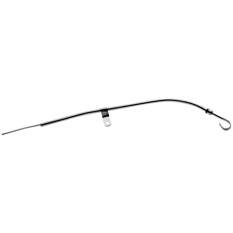 Proform Engine Oil Pan Dipstick and Tube Kit; Chrome; Steel; For Small Block Chevy 78-82 66130