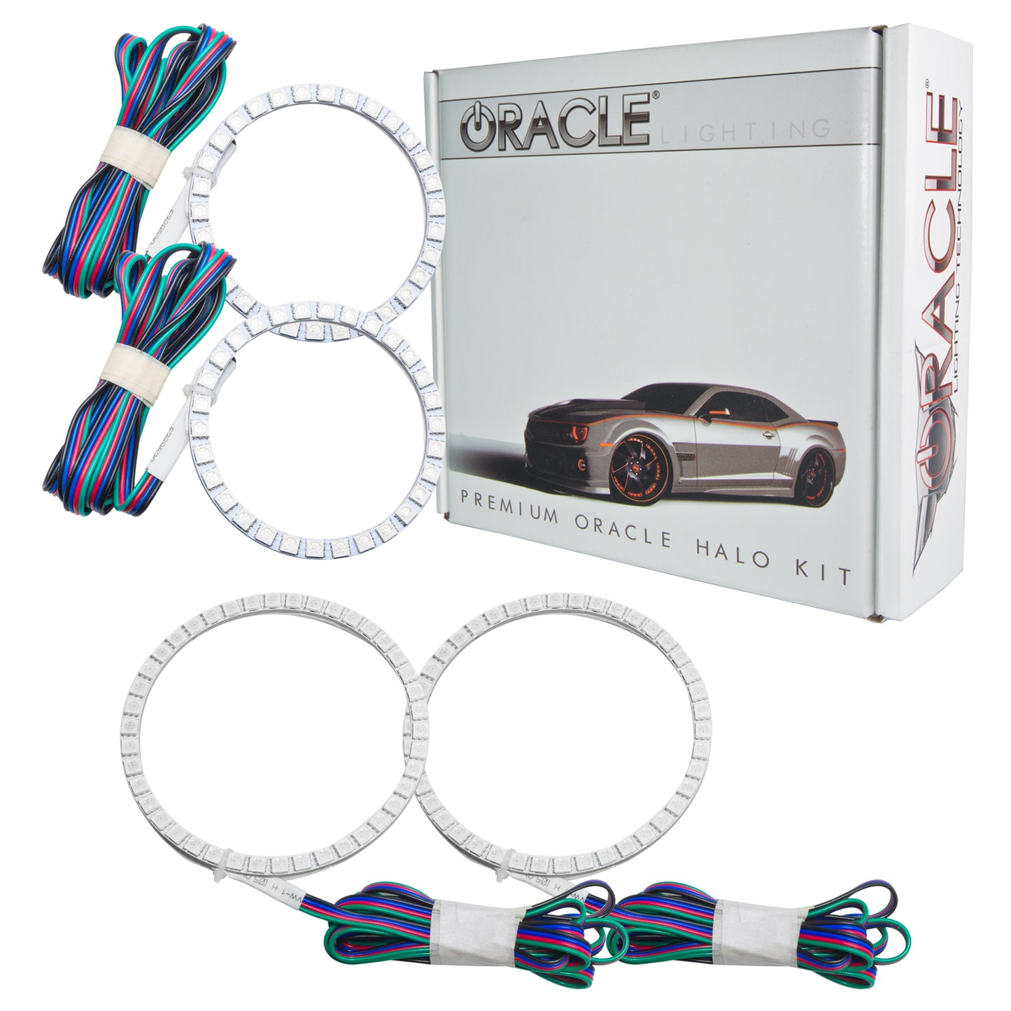 Oracle Lighting 2262-334 - Infiniti M37 2010-2013 ORACLE ColorSHIFT Halo Kit