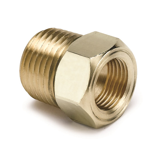 AutoMeter FITTING ADAPTER 1/2-1/16 in. NPT MALE BRASS FOR MECH.TEMP. GAUGE 2264