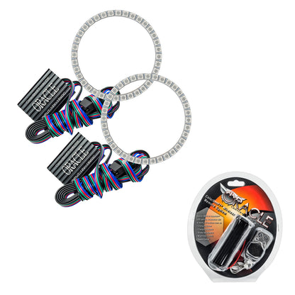 Oracle Lighting 2266-330 - Ford Mustang 2015-2018 ORACLE ColorSHIFT Halo Kit