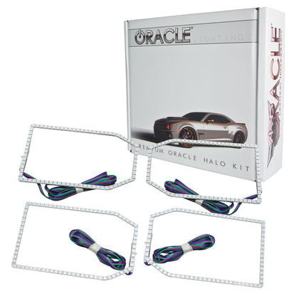 Oracle Lighting 2271-333 - Chevrolet Silverado 2014-2015 ORACLE ColorSHIFT Halo Kit Non-Projector Style