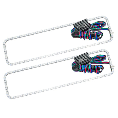 Oracle Lighting 2275-334 - GMC Sierra 1988-1998 ORACLE ColorSHIFT Halo Kit