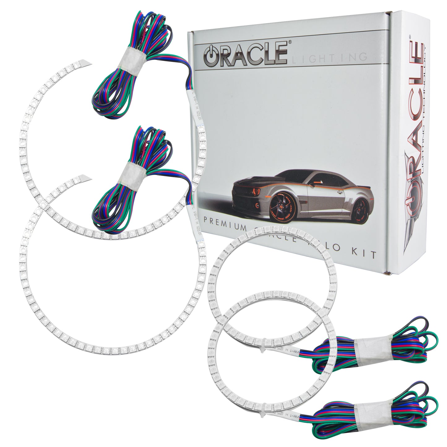 Oracle Lighting 2289-333 - Ford Ranger 2001-2010 ORACLE ColorSHIFT Halo Kit