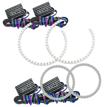 Oracle Lighting 2291-334 - Mercedes Benz C-Class 2008-2011 ColorSHIFT Halo Kit