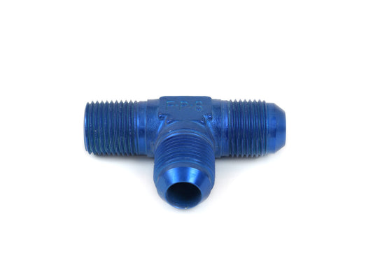 Canton 23-245TA T Fitting 1/2 Inch NPT And 2 -10 AN Ports Aluminum