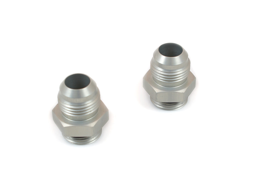 Canton 23-466A Adapter Fitting Aluminum O-Ring -12 AN Port -12 Male AN 2 Pack