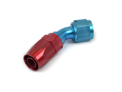 Canton 23-645 Aluminum Hose End -10 AN Swivel 45 Degrees